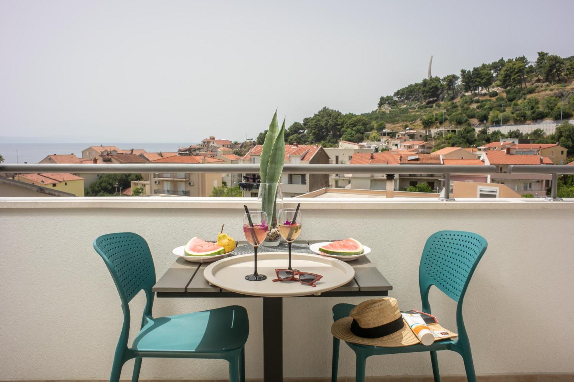 Sea View Ela Apartments Podgora Δωμάτιο φωτογραφία