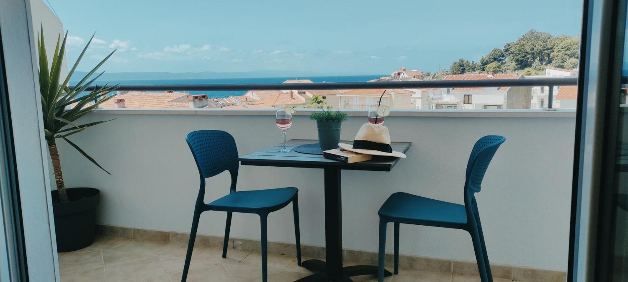 Sea View Ela Apartments Podgora Δωμάτιο φωτογραφία