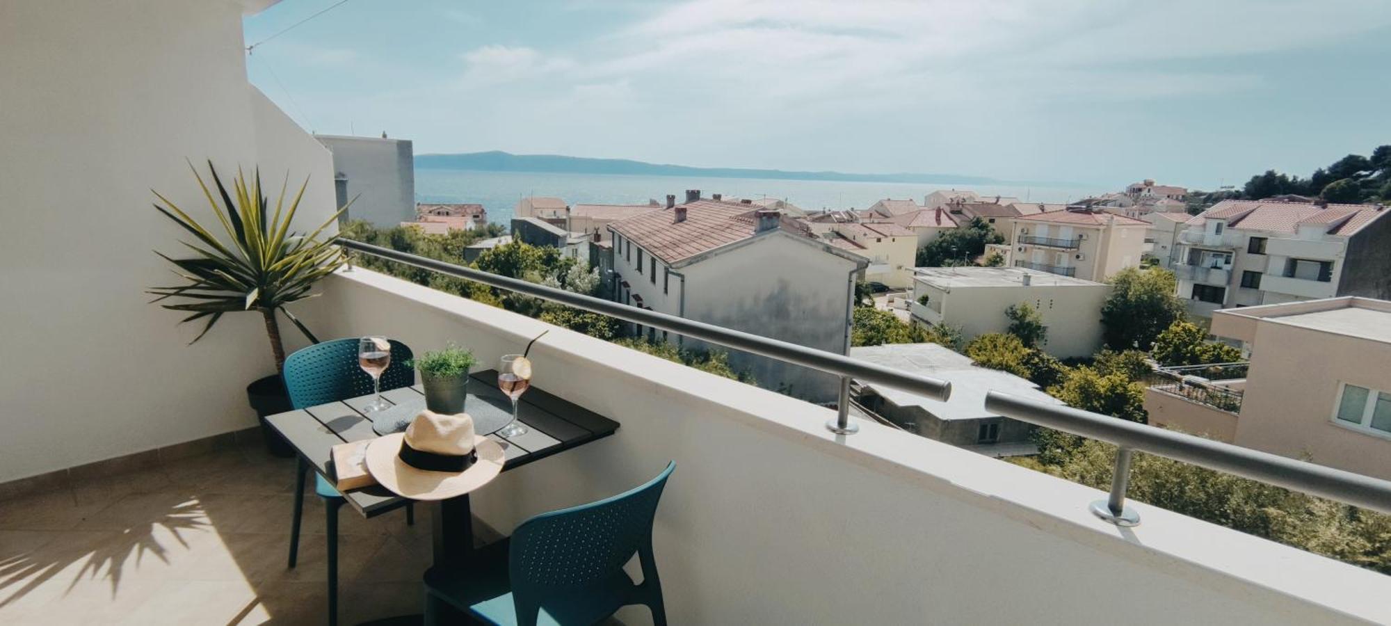Sea View Ela Apartments Podgora Εξωτερικό φωτογραφία