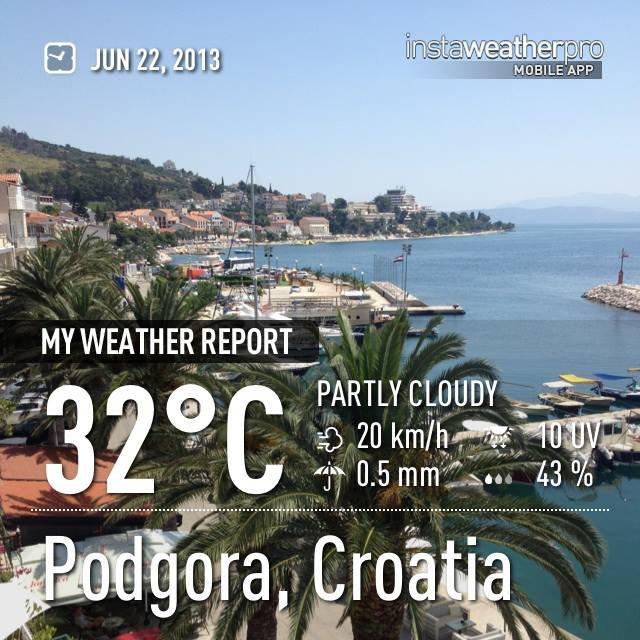 Sea View Ela Apartments Podgora Εξωτερικό φωτογραφία